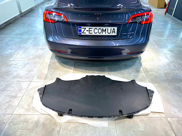 Защита днища заднего бампера Tesla Model 3